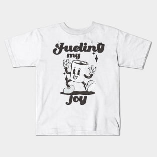 fueling my joy self-care coffee Kids T-Shirt